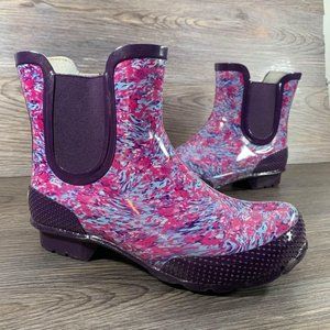 croc ankle boots